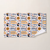 herfst herfst herfstkunstpatroon bad handdoek (Handdoek)