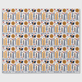 herfst herfst herfstkunstpatroon cadeaupapier (Vlak)