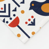 herfst herfst herfstkunstpatroon fleece deken (Hoek)