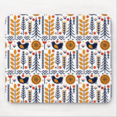 herfst herfst herfstkunstpatroon muismat (Voorkant)