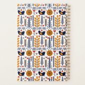 herfst herfst herfstkunstpatroon planner (Achterkant)