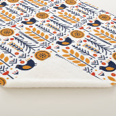 herfst herfst herfstkunstpatroon sherpa deken (3/4)