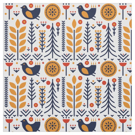herfst herfst herfstkunstpatroon stof (Swatch)