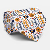 herfst herfst herfstkunstpatroon stropdas (Opgerold)