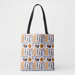 herfst herfst herfstkunstpatroon tote bag