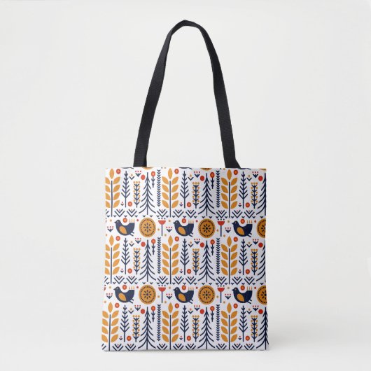 herfst herfst herfstkunstpatroon tote bag (Voorkant)