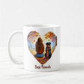 Herfst/Herfst Hondenliefhebbers Koffiemok (Links)