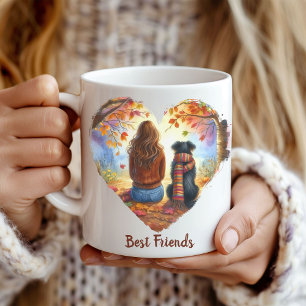 Herfst/Herfst Hondenliefhebbers Koffiemok