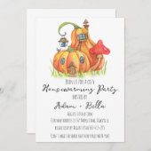 Herfst herfst housewarming uitnodigingen (Voorkant / Achterkant)