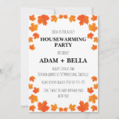 Herfst herfst housewarming uitnodigingen (Voorkant)