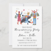 Herfst herfst housewarming uitnodigingen (Voorkant)