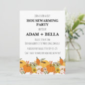 Herfst herfst housewarming uitnodigingen (Staand voorkant)