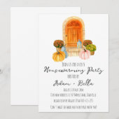 Herfst herfst housewarming uitnodigingen (Voorkant / Achterkant)