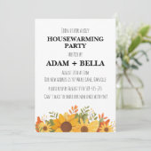 Herfst herfst housewarming uitnodigingen (Staand voorkant)