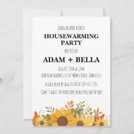 Herfst herfst housewarming uitnodigingen
