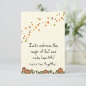 Herfst Herfst Kaarten (Staand voorkant)