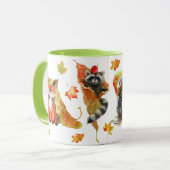 Herfst herfst kalkoen mok (Voorkant links)