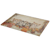 Herfst Herfst Katten #1 Snijplank (Hoek)