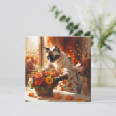 Herfst Herfst kattenbloemist is het regelen van bl (Staand voorkant)