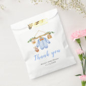 Herfst Herfst Kleding Line Boy Baby shower Bedankzakje (Gezegeld)