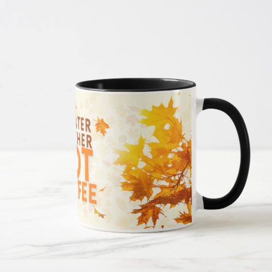Herfst Herfst Koffie Mok voor gezellige dagen (Rechts)