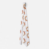 Herfst Herfst Krans Happy Thanksgiving stropdas (Achterkant)