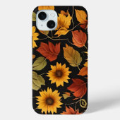 Herfst herfst laat bloemblaadjes bloemenverbrand s Case-Mate iPhone case (Achterkant)