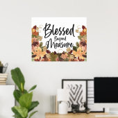 Herfst herfst laat geblesseerd voorbij het Citaat  Poster (Thuiskantoor)