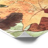 Herfst herfst laat geblesseerd voorbij het Citaat  Poster (Hoek)