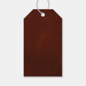 Herfst herfst laat rustieke land bruiloft welkom cadeaulabel (Achterkant)