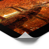 Herfst Herfst Landschap Foto Collage Art Poster (Hoek)