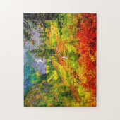 Herfst Herfst Landschap Scenery Natuur Jigsaw Puzz Legpuzzel (Verticaal)
