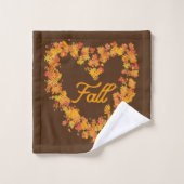 Herfst herfst leest keukenset bad handdoek (Wasdoekje)