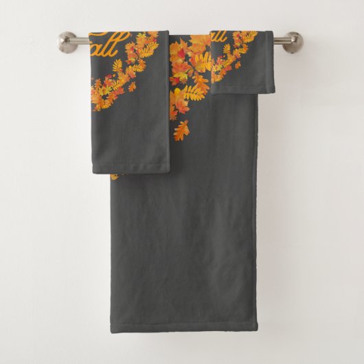 Herfst herfst leest keukenset bad handdoek (Insitu)