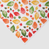 Herfst herfst leest kleurrijk Rustic Tissuepapier (Detail)