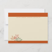 Herfst herfst leest notitiekaarten kaart (Voorkant)