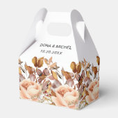 Herfst herfst leest roestrijk land boho Wedding Bedankdoosjes (Voorkant Zijde)