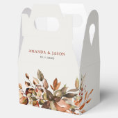 Herfst herfst leest roestrijk land boho Wedding Bedankdoosjes (Geopend)