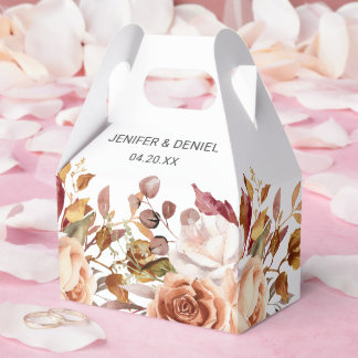 Herfst herfst leest roestrijk land boho Wedding Bedankdoosjes