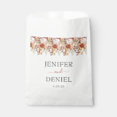 Herfst herfst leest roestrijk land boho Wedding Bedankzakje (Voorkant)