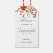Herfst herfst leest roestrijk land boho Wedding Cadeaulabel (Voorkant)