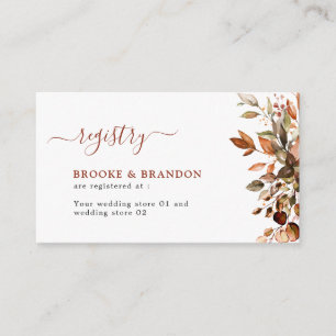 Herfst herfst leest roestrijk land Boho Wedding En Informatiekaartje