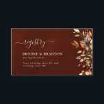 Herfst herfst leest roestrijk land Boho Wedding En Informatiekaartje<br><div class="desc">De Finse bruinkse,  rode,  oranje,  groene eucalyptusbladeren zijn een valtrouwregistratiekaart voor het elastisch land. Neem contact met mij op voor hulp bij aanpassingen of als u een ander product nodig hebt met dit ontwerp.</div>