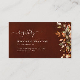 Herfst herfst leest roestrijk land Boho Wedding En Informatiekaartje