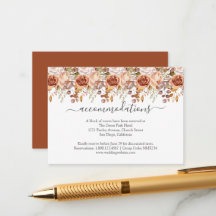 Herfst herfst leest roestrijk land boho Wedding