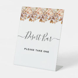 Herfst herfst leest roestrijk land boho Wedding Reclamebord Met Voetstuk