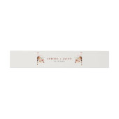 Herfst herfst leest roestrijk land boho Wedding Uitnodigingen Wikkel (Vlak)