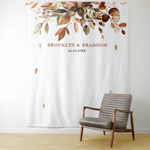 Herfst herfst leest roestrijk land boho Wedding Wandkleed