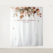 Herfst herfst leest roestrijk land boho Wedding Wandkleed (Voorkant)