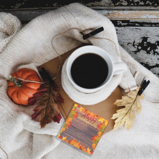 Herfst herfst lekt op Barn Wood Happy Thanksgiving Post-it® Notes